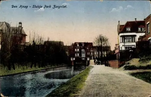 AK Den Haag Südholland Niederlande, Sluisje Park Zorgvliet