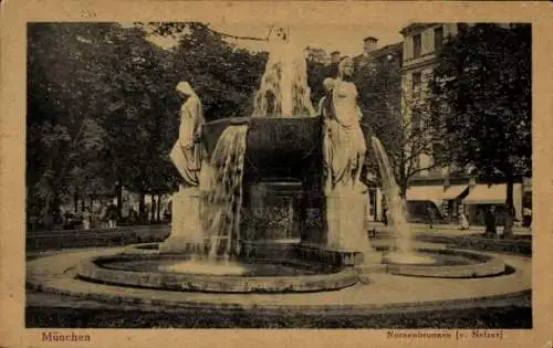 Ak München, Nornenbrunnen