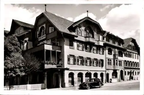 Ak Freudenstadt im Schwarzwald, Hotel Rappen, Rappen-Bierstüble