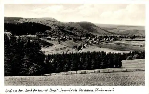 Ak Küstelberg Medebach im Sauerland, Panorama