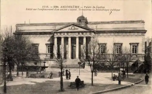 Ak Angoulême Charente, Justizpalast