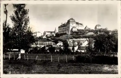 Ak Chalais Charente, Schloss, Kirche