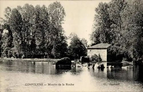 Ak Confolens Charente, Moulin de la Roche