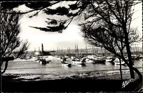 Ak Ile d'Oléron Charente Maritime, Hafen