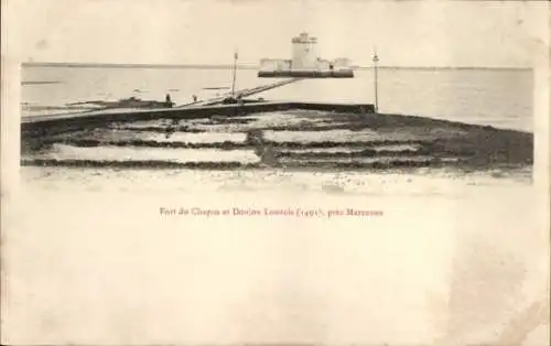 Ak Marennes Charente-Maritime, Fort du Chapus, Donjon Louvois