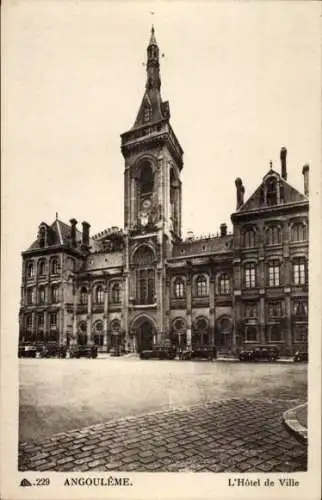 Ak Angoulême Charente, Rathaus