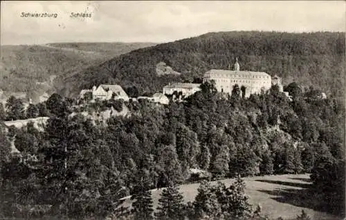 Ak Schwarzburg in Thüringen, Schloss