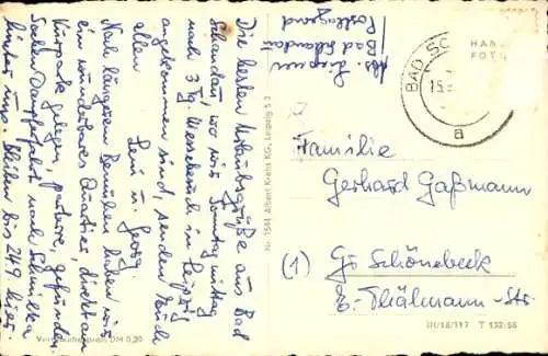 Ak Bad Schandau Sächsische Schweiz, Teilansicht, Dampfer auf der Elbe