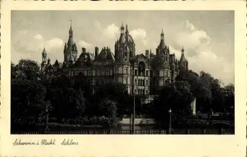 Ak Schwerin in Mecklenburg, Schloss