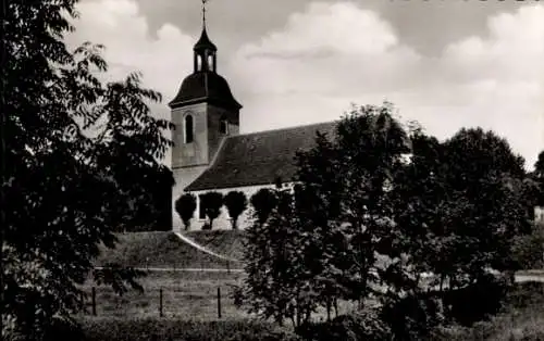 Ak Friemersheim Duisburg im Ruhrgebiet, Evangelische Kirche