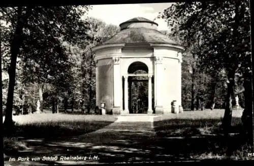 Ak Rheinsberg in der Mark, Schlosspark