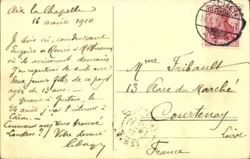 Ak Aachen, Nizza-Allee