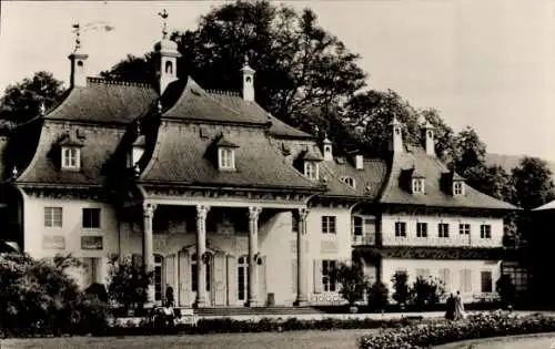 Ak Dresden Pillnitz, Schloss, Bergpalais