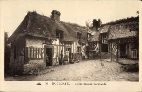 Ak Houlgate Calvados, Vieille Maison normande