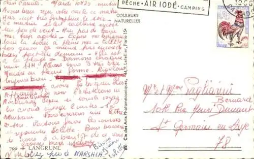 Ak Langrune sur Mer Calvados, Strand, Promenade