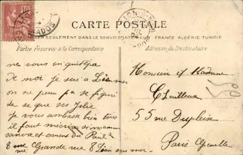 Ak Lion sur Mer Calvados, Strand