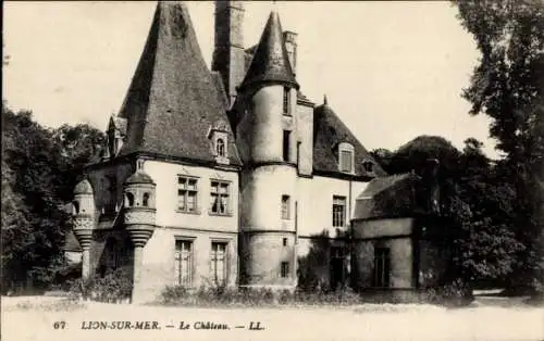 Ak Lion sur Mer Calvados, Schloss