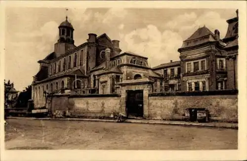 Ak Lisieux Calvados, Eglise St. Desir, Couvent des Ursulines