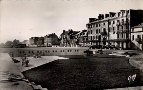 Ak Luc sur Mer Calvados, Jardins de l'Etablissement Thermal, Rue Guynemer