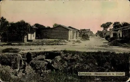 Ak Corrientes Argentinien, Umgebung der Stadt