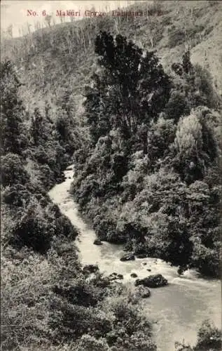 Ak Pahiatua Neuseeland, Makuri-Schlucht