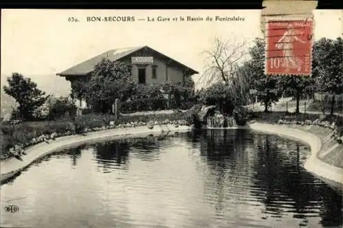 Set von 15 Ak Bonsecours Seine Maritime, diverse Ansichten 