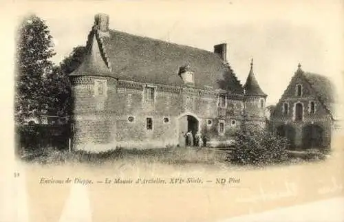 Set von 219 Ak Arques Seine Maritime,Saint-Omer,Manoir d’Ango,Auberville-la-Manuel ETC.