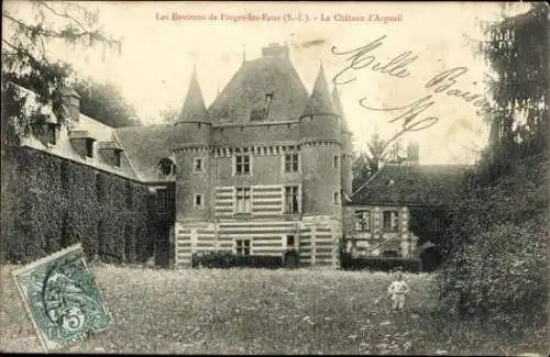 Set von 219 Ak Arques Seine Maritime,Saint-Omer,Manoir d’Ango,Auberville-la-Manuel ETC.