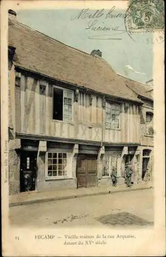 Set von 105 Ak Fécamp Seine Maritime