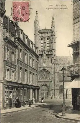 Set von 105 Ak Fécamp Seine Maritime