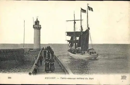 Set von 105 Ak Fécamp Seine Maritime