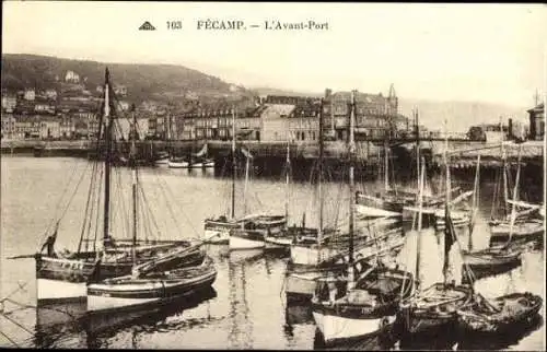 Set von 105 Ak Fécamp Seine Maritime