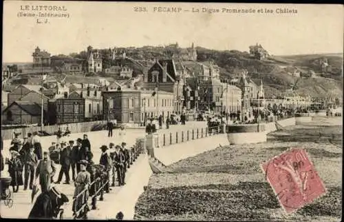 Set von 105 Ak Fécamp Seine Maritime