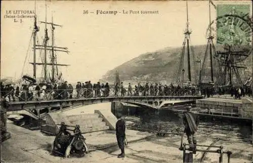 Set von 105 Ak Fécamp Seine Maritime