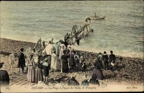 Set von 105 Ak Fécamp Seine Maritime