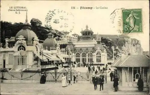 Set von 105 Ak Fécamp Seine Maritime