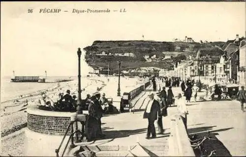 Set von 105 Ak Fécamp Seine Maritime