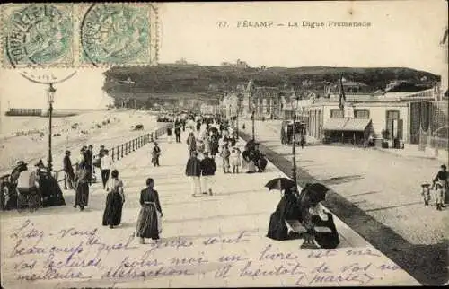 Set von 105 Ak Fécamp Seine Maritime