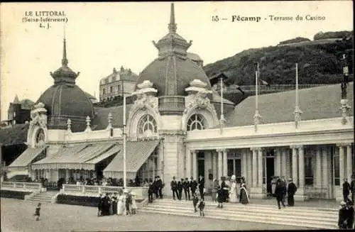 Set von 105 Ak Fécamp Seine Maritime