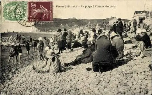 Set von 105 Ak Fécamp Seine Maritime