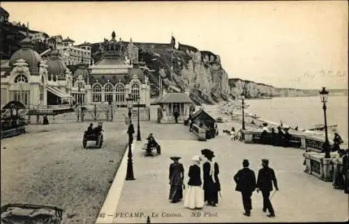 Set von 105 Ak Fécamp Seine Maritime