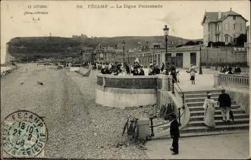 Set von 105 Ak Fécamp Seine Maritime