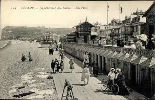 Set von 105 Ak Fécamp Seine Maritime