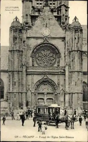 Set von 105 Ak Fécamp Seine Maritime