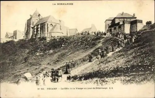 Set von 105 Ak Fécamp Seine Maritime