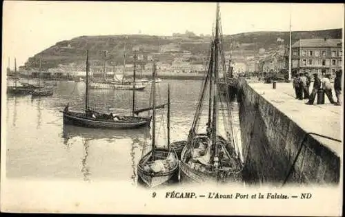 Set von 105 Ak Fécamp Seine Maritime