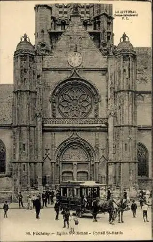 Set von 105 Ak Fécamp Seine Maritime