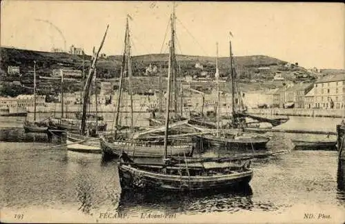 Set von 105 Ak Fécamp Seine Maritime