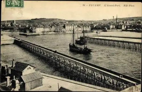 Set von 105 Ak Fécamp Seine Maritime