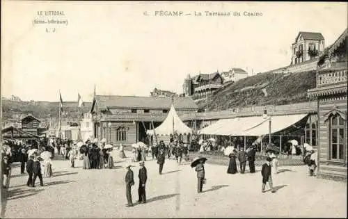 Set von 105 Ak Fécamp Seine Maritime